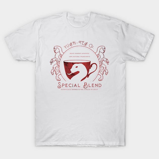 Yuan-Tea Special Blend DnD Yuan-Ti Dungeons and Dragons | D&D | DnD Gifts | RPG Gifts T-Shirt by DiceGoblins